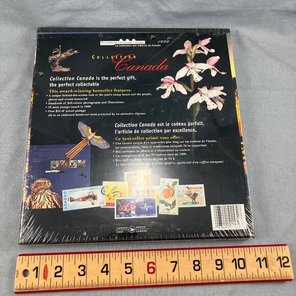 Collection of Canada's Stamps 1999 Album + 76 Mint Stamps New/Sealed - Picture 4 of 4